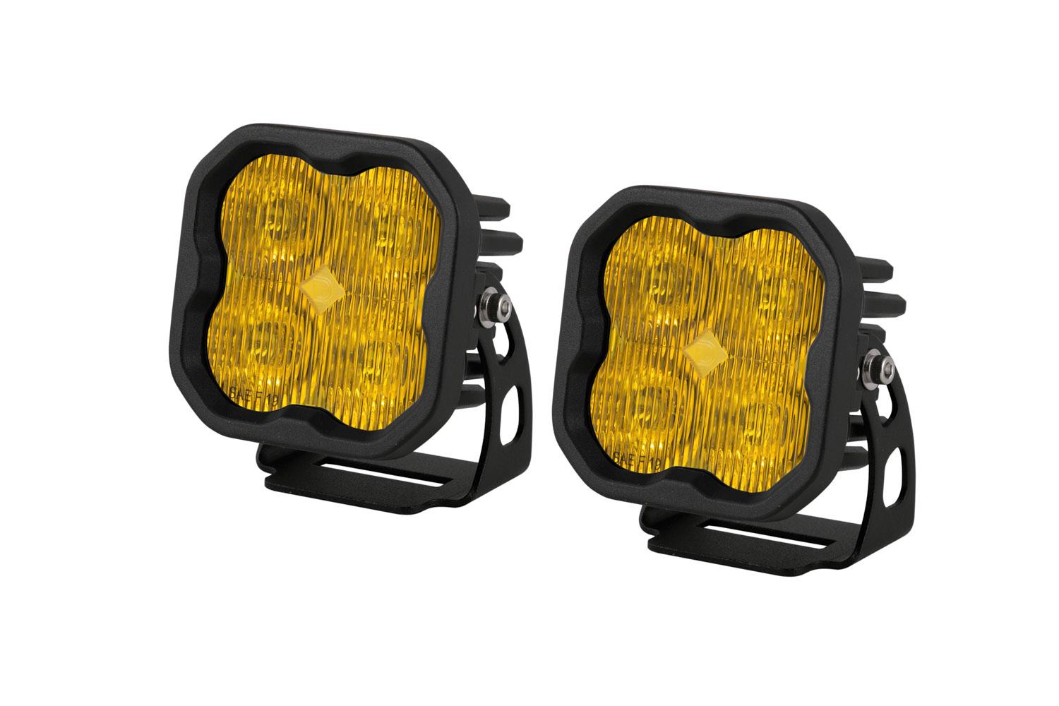 Diode Dynamics SS3 Pro ABL Yellow SAE Fog Standard Pair Diode Dynamics - DD6890P