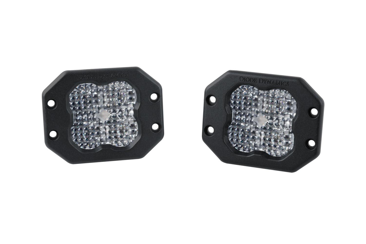 Diode Dynamics SS3 Sport ABL White Flood Flush Pair Diode Dynamics - DD6916P