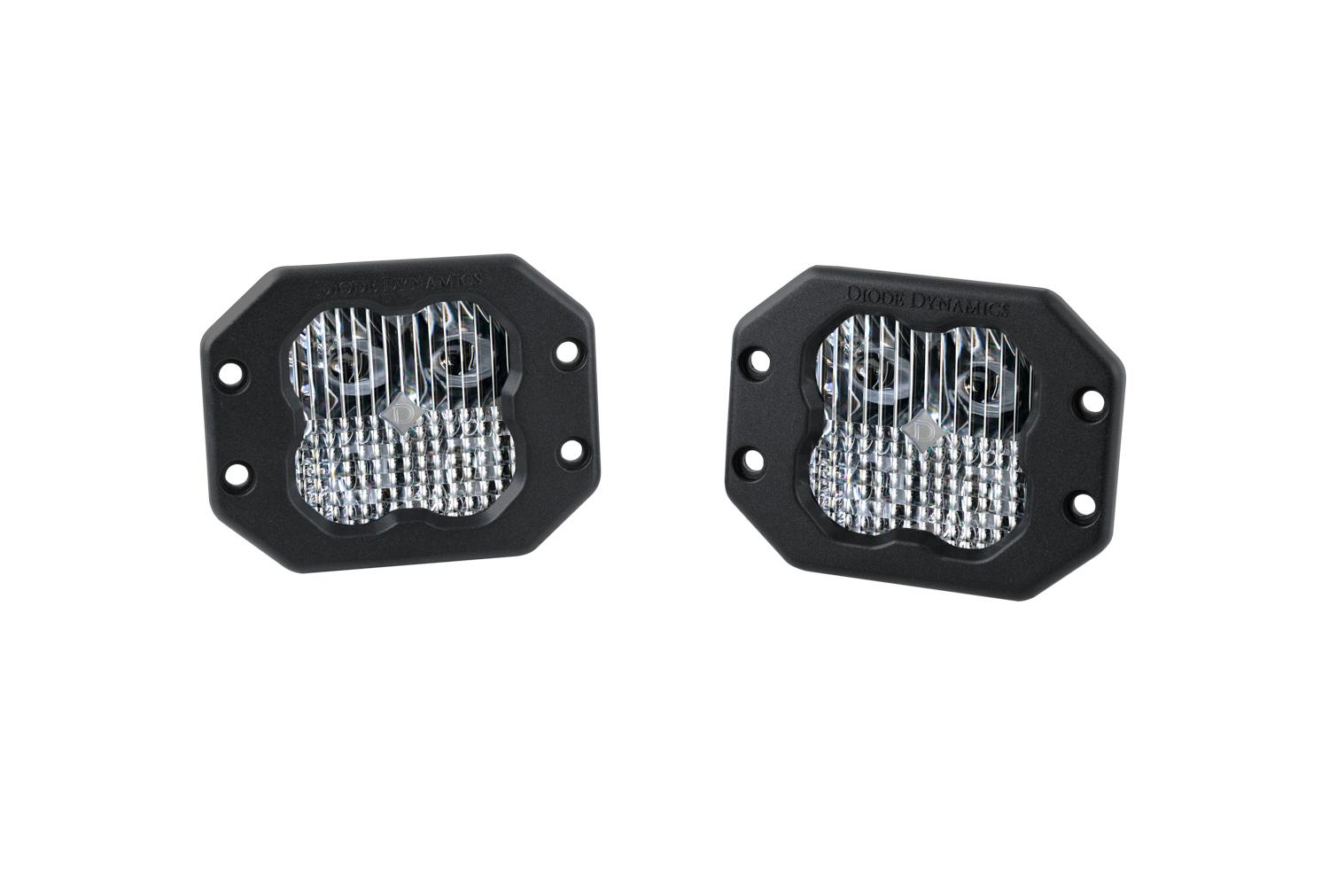 Diode Dynamics SS3 Sport ABL White Combo Flush Pair Diode Dynamics - DD6920P
