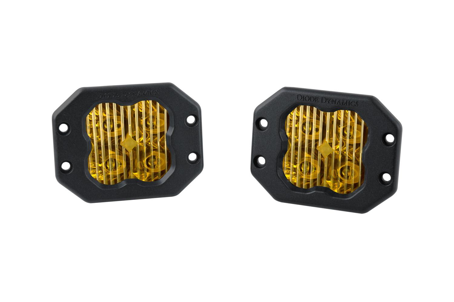 Diode Dynamics SS3 Sport ABL Yellow Driving Flush Pair Diode Dynamics - DD6923P