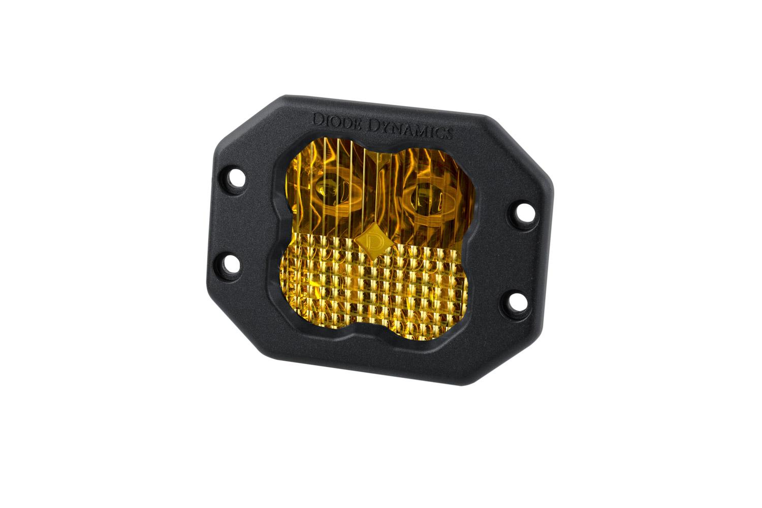 Diode Dynamics SS3 Sport ABL Yellow Combo Flush Single Diode Dynamics - DD6926S
