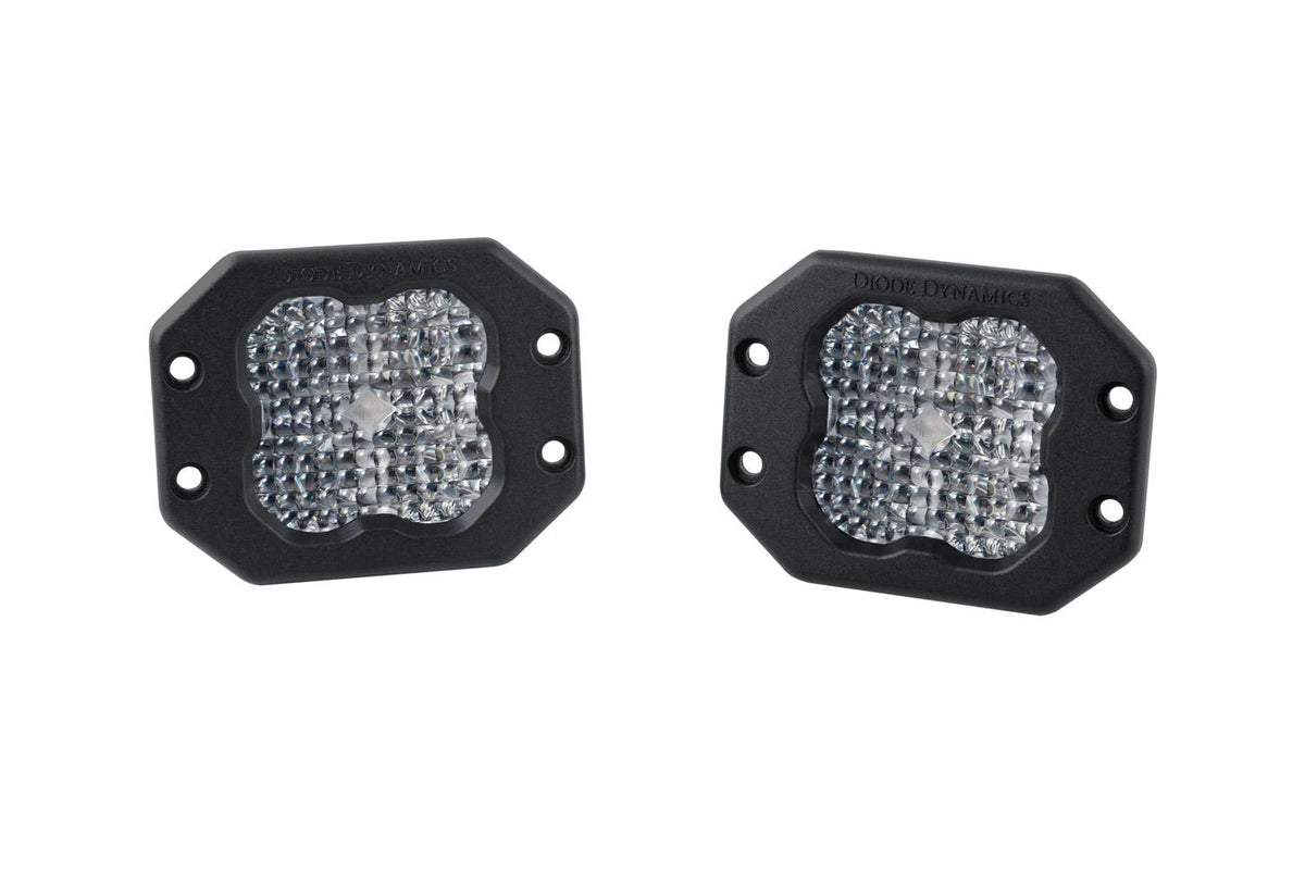 Diode Dynamics SS3 Pro ABL White Flood Flush Pair Diode Dynamics - DD6932P
