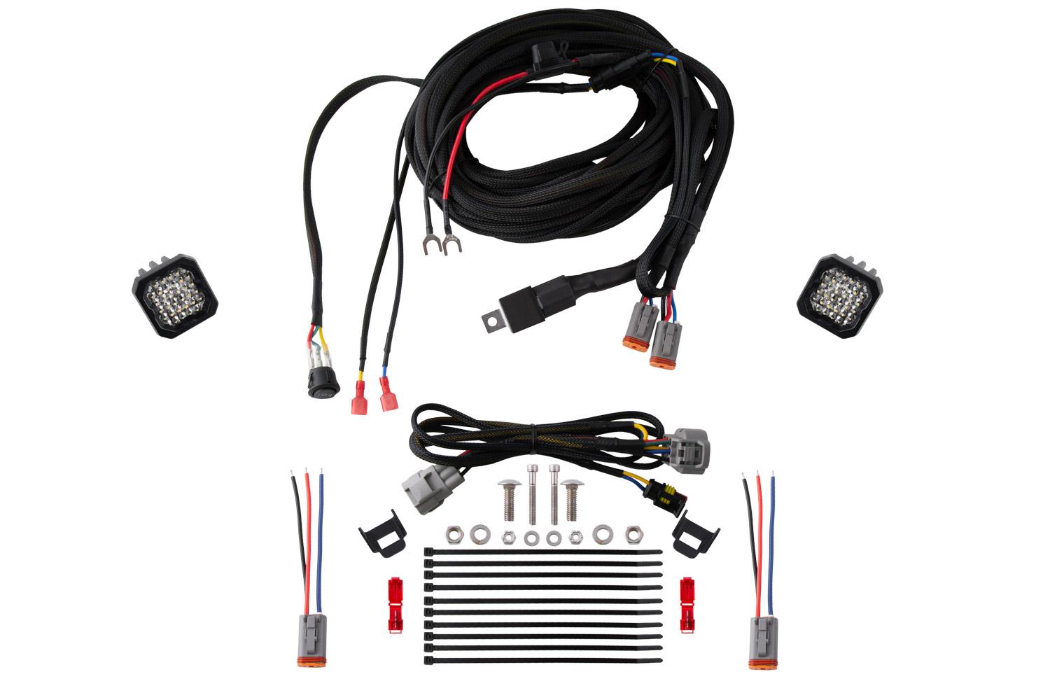 Diode Dynamics Stage Series Reverse Light Kit for 2016-2021 Toyota Tacoma, C1 Pro - DD7160