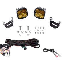 Diode Dynamics Stage Series Backlit Ditch Light Kit for 2021-2022 Ford F-150, SSC2 Sport Yellow Combo - DD7366