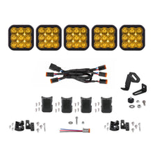 Diode Dynamics SS5 Sport Universal CrossLink 5-Pod Lightbar Yellow Driving Diode Dynamics - DD7209