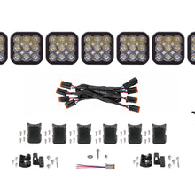 Diode Dynamics SS5 Sport Universal CrossLink 7-Pod Lightbar White Driving Diode Dynamics - DD7212