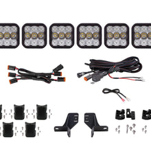 Diode Dynamics Bronco SS5 6-Pod CrossLink Grille Lightbar Kit Sport White Combo Diode Dynamics - DD7235