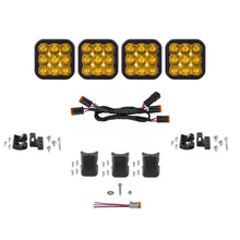 Diode Dynamics SS5 Pro Universal CrossLink 4-Pod Lightbar Yellow Driving Diode Dynamics - DD7253