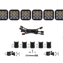 Diode Dynamics SS5 Pro Universal CrossLink 6-Pod Lightbar White Driving Diode Dynamics - DD7256