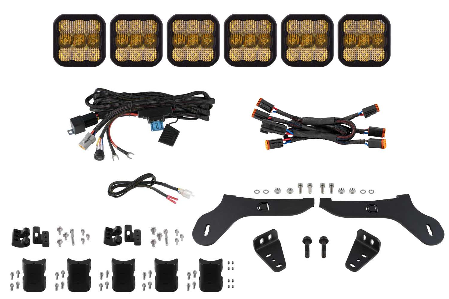 Diode Dynamics Pod Light Featuring Advanced Tir Optics For High Efficiency And Focus. (2017-2020 F-150 Raptor) - DD7338
