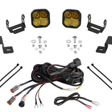 Diode Dynamics Stage Series Backlit Ditch Light Kit for 2021-2022 Ford F-150, SS3 Pro Yellow Combo - DD7372