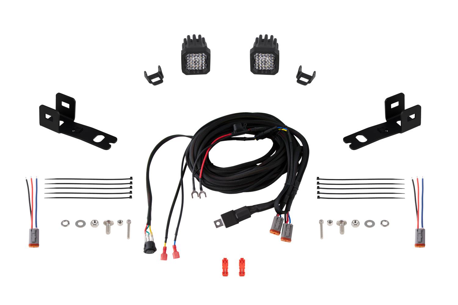 Diode Dynamics Allows for flush installation of SSC1 LED pods in the rear bumper. - DD7375