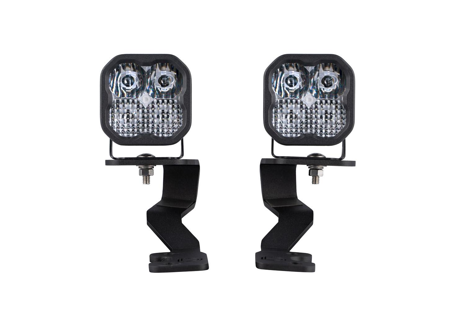 Diode Dynamics Stage Series Ditch Light Kit for 2022 Toyota Tundra, SS3 Sport White Combo (2022 Toyota Tundra) - DD7393