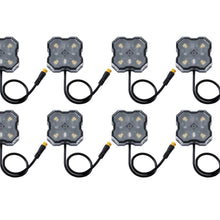 Diode Dynamics Stage Series SXS Rock Light Installer Kit, White Diffused M8 (8-pack) - DD7752