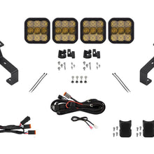 Diode Dynamics SS5 Grille CrossLink Lightbar Kit for 2019-Present Ram, Pro Yellow Combo - DD7611