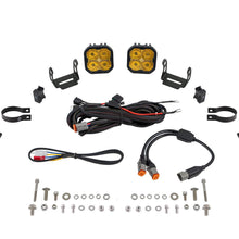 Diode Dynamics SS3 LED Bumper 2 Inch Roll Bar Kit, Pro Yellow SAE Fog (Pair) - DD7720