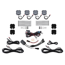 Diode Dynamics RGBW Rock Light Installer Magnet Mount Kit w/Controller (4-pack) - DD7741C