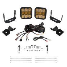 Diode Dynamics Stage Series SS5 A-Pillar Pod Kit for 2014-2018 Polaris RZR XP, Pro Yellow Combo - DD7853