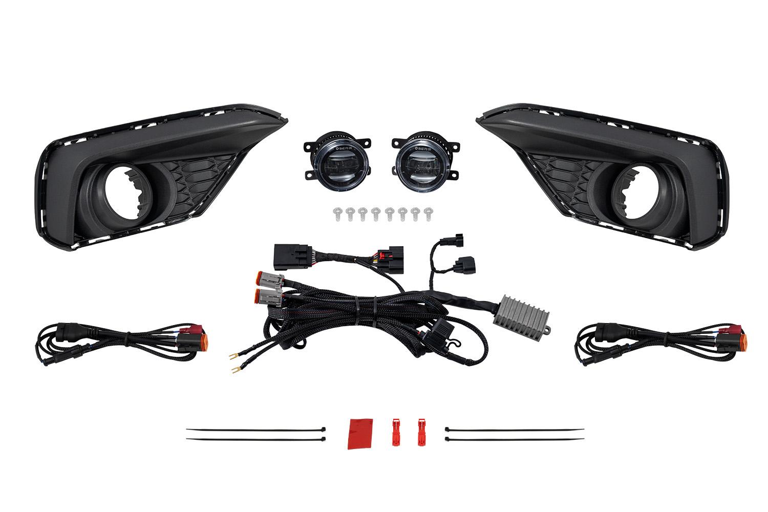 Diode Dynamics Elite Series Add-On Fog Lamp Kit - White (2024-2026 Mustang EcoBoost) - DD7959