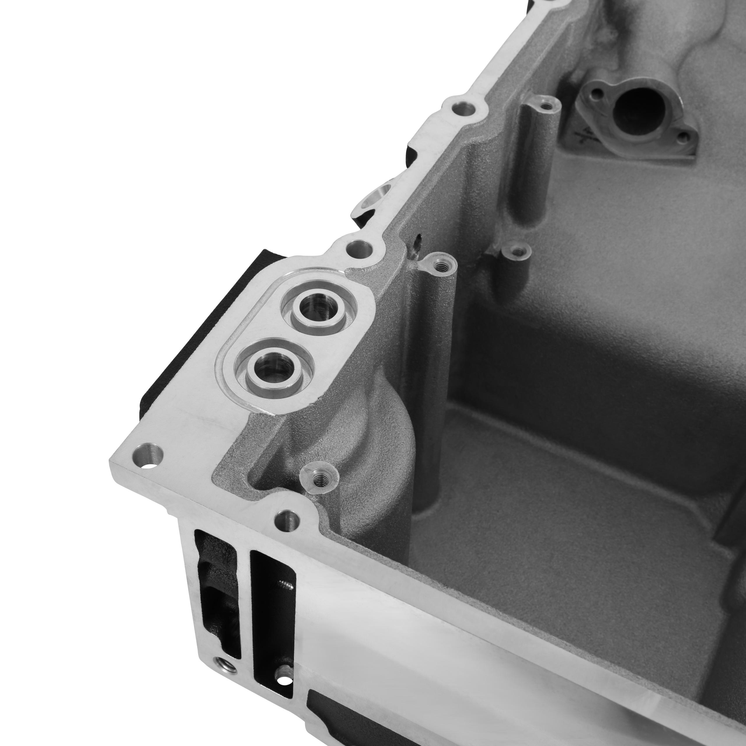 Holley GM LT Swap Oil Pan - 4WD / Truck / Off-Road - Black - 302-24BK