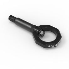 aFe CONTROL Front Tow Hook Black - 450-502001-B