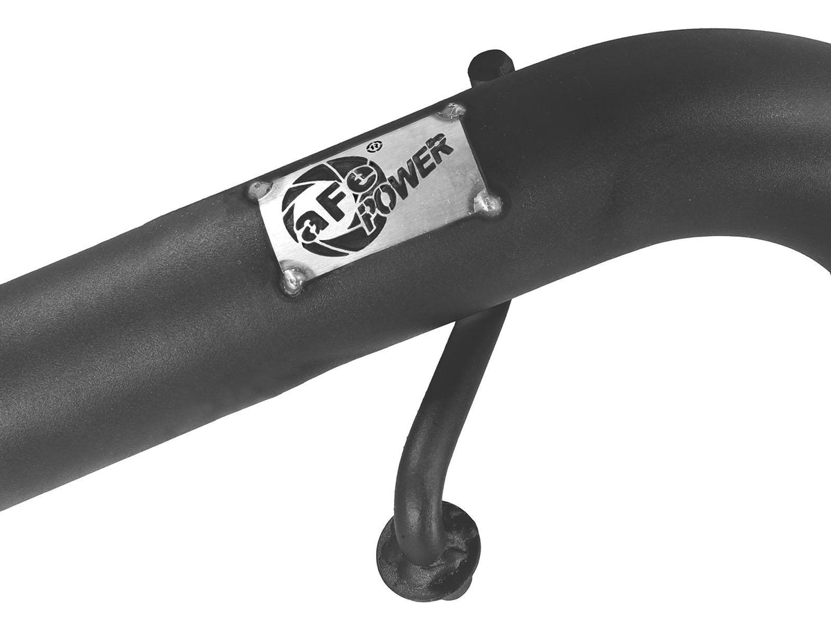 AFE BladeRunner Aluminum Hot and Cold Charge Pipe Kit Black (2015-2016 F-150) - 46-20214-B