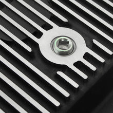 aFe POWER Transmission Pan Black w/ Machined Fins (2011-2021 F-250 Super Duty, F-250 Super Duty, F-350 Super Duty, F-350 Super Duty) - 46-70182