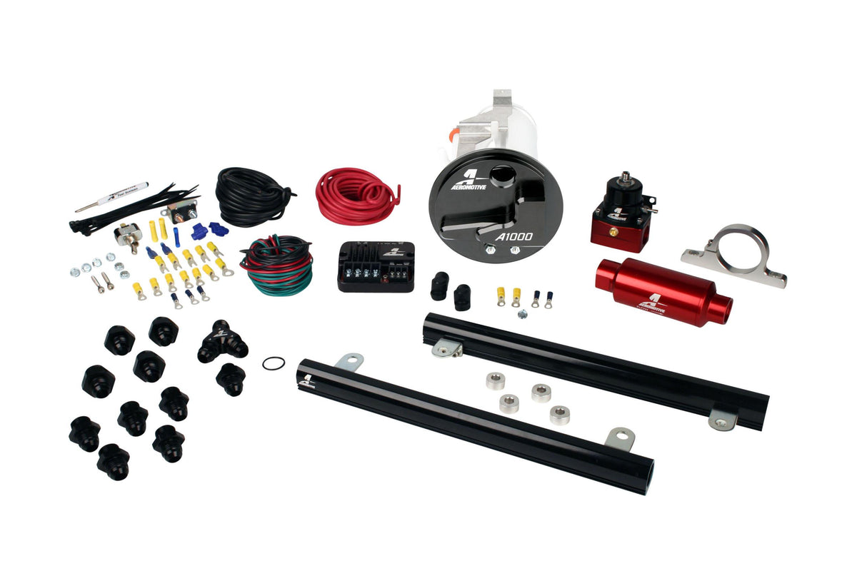 Aeromotive 17307 05-09 Mustang GT Stealth A1000 Street Fuel System with 5.4L CJ Fuel Rails