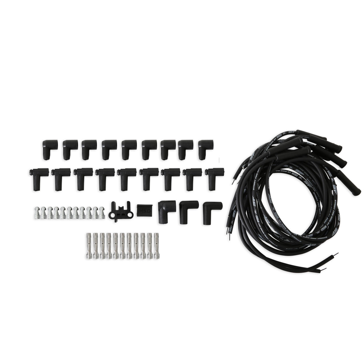 Msd 5551 Wire Set, Street Fire, V8 Multi-Angle, Socket/Hei Universal