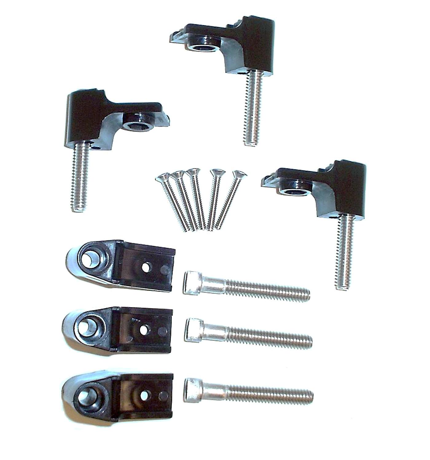 TAYLOR CABLE Bracket, horizontal black - 42702