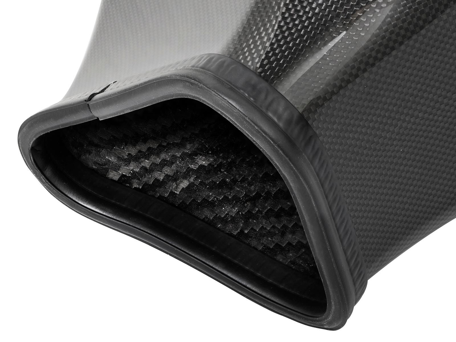 AFE Black Series Carbon Fiber Cold Air Intake System w/ Pro 5R & Pro DRY S Filters (2017-2018 Challenger, Charger) - 52-72205-CF
