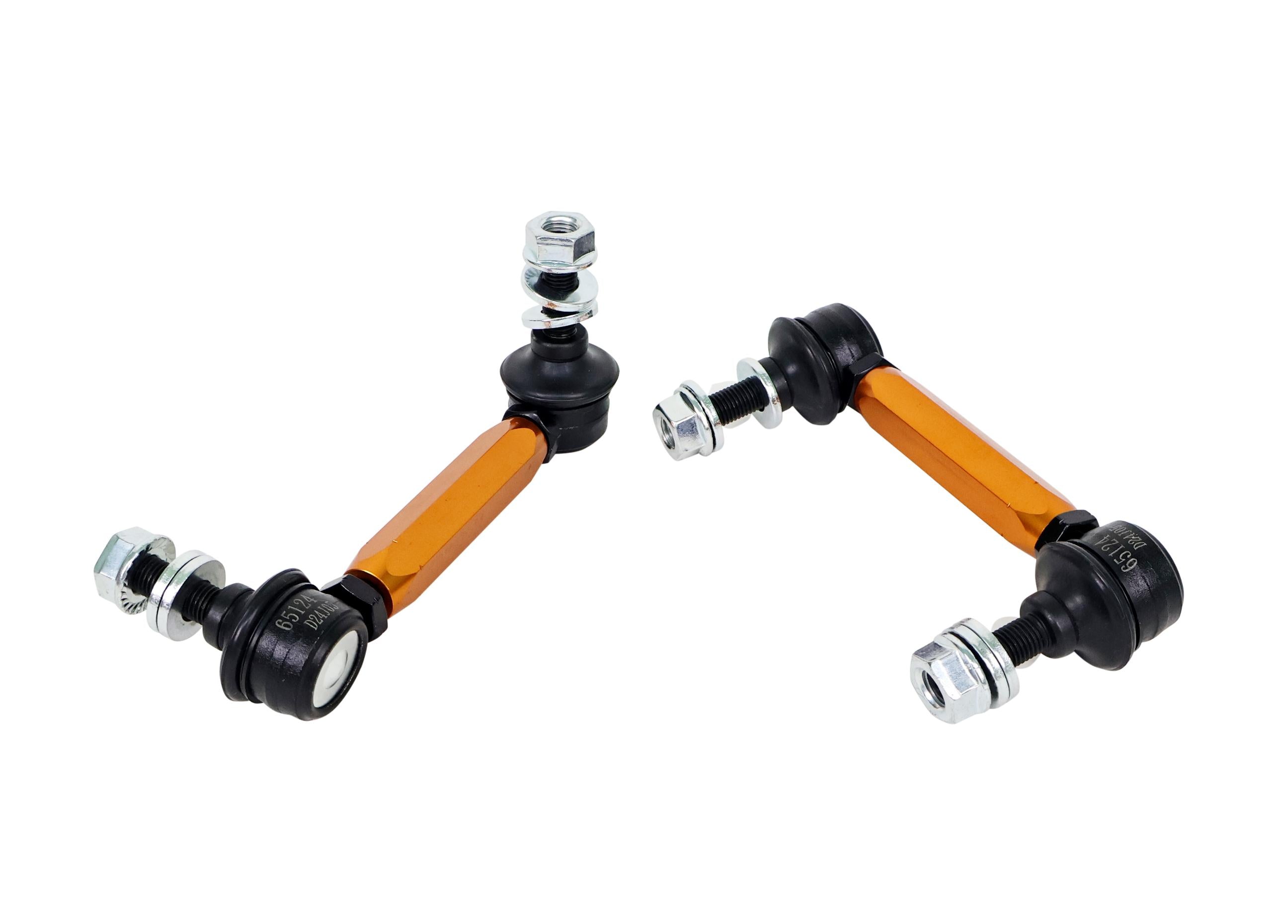 Whiteline Performance Rear Sway Bar Link Adjustable Extra Heavy Duty 97-12 Honda Whiteline (1997-2020 CR-V, Tiburon, Accord, Lancer, Accord Crosstour, 120i, 335i, 328i, 118i, 325i, 128i, 135i, 328i xDrive, 335is, 335i xDrive, 125i, 320i, 6, 320i xDrive, 1