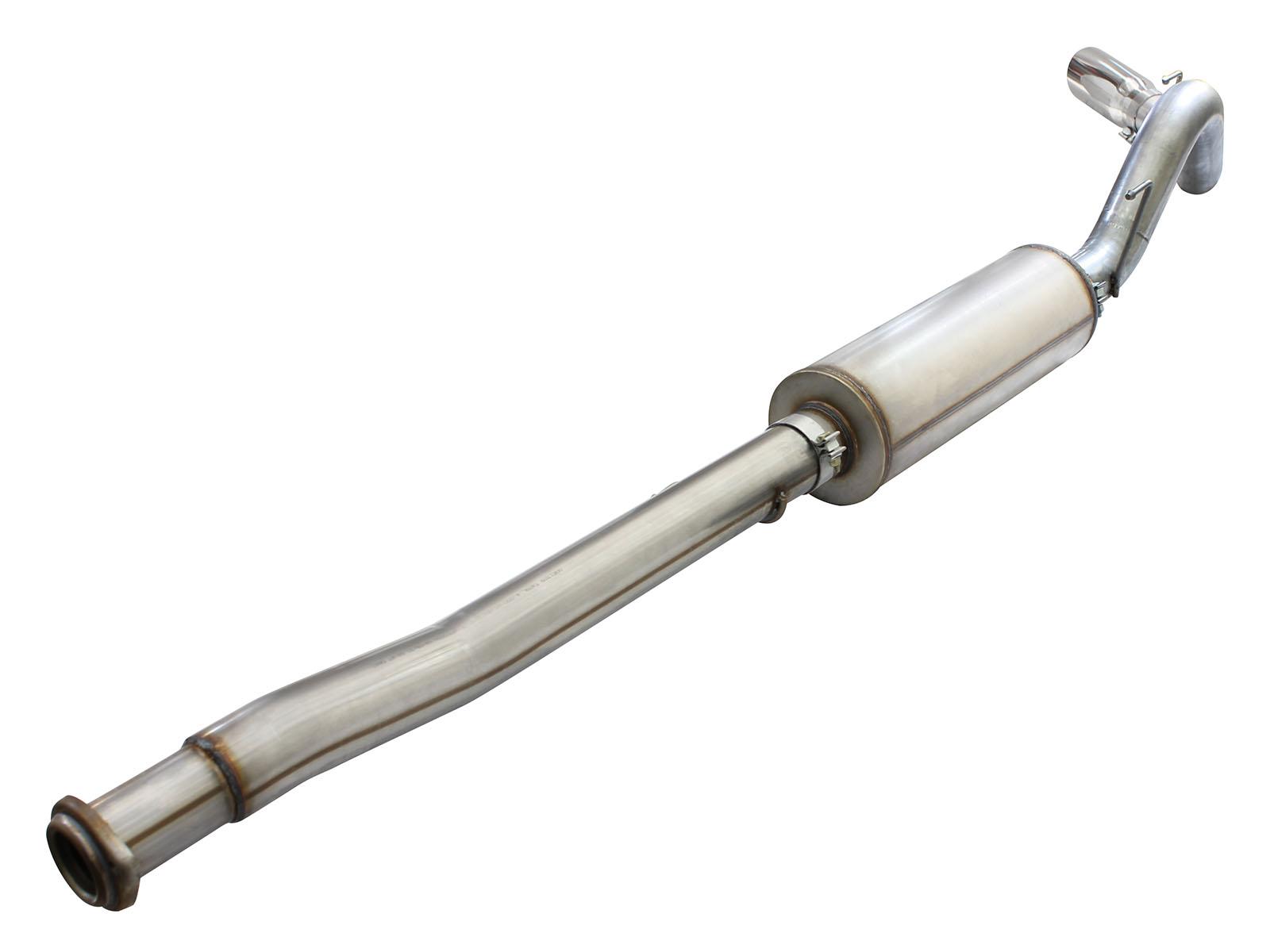 AFE MACH Force-Xp 4 IN 409 Stainless Steel Cat-Back Exhaust System w/Polished Tip (2015-2020 F-150, F-150) - 49-43069-P