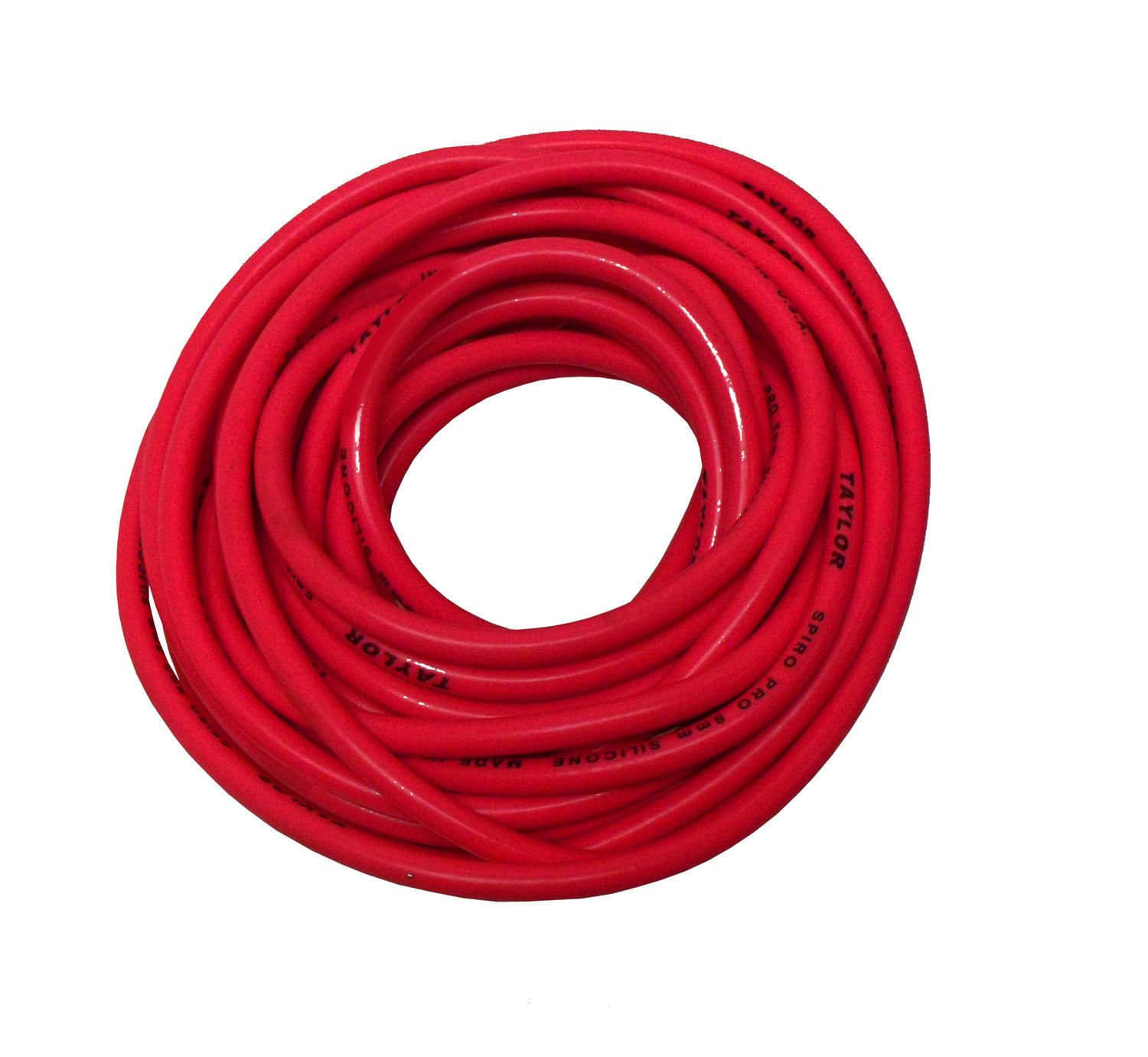 TAYLOR CABLE 8mm Spiro-Pro 30 Ft. coil red - 35271
