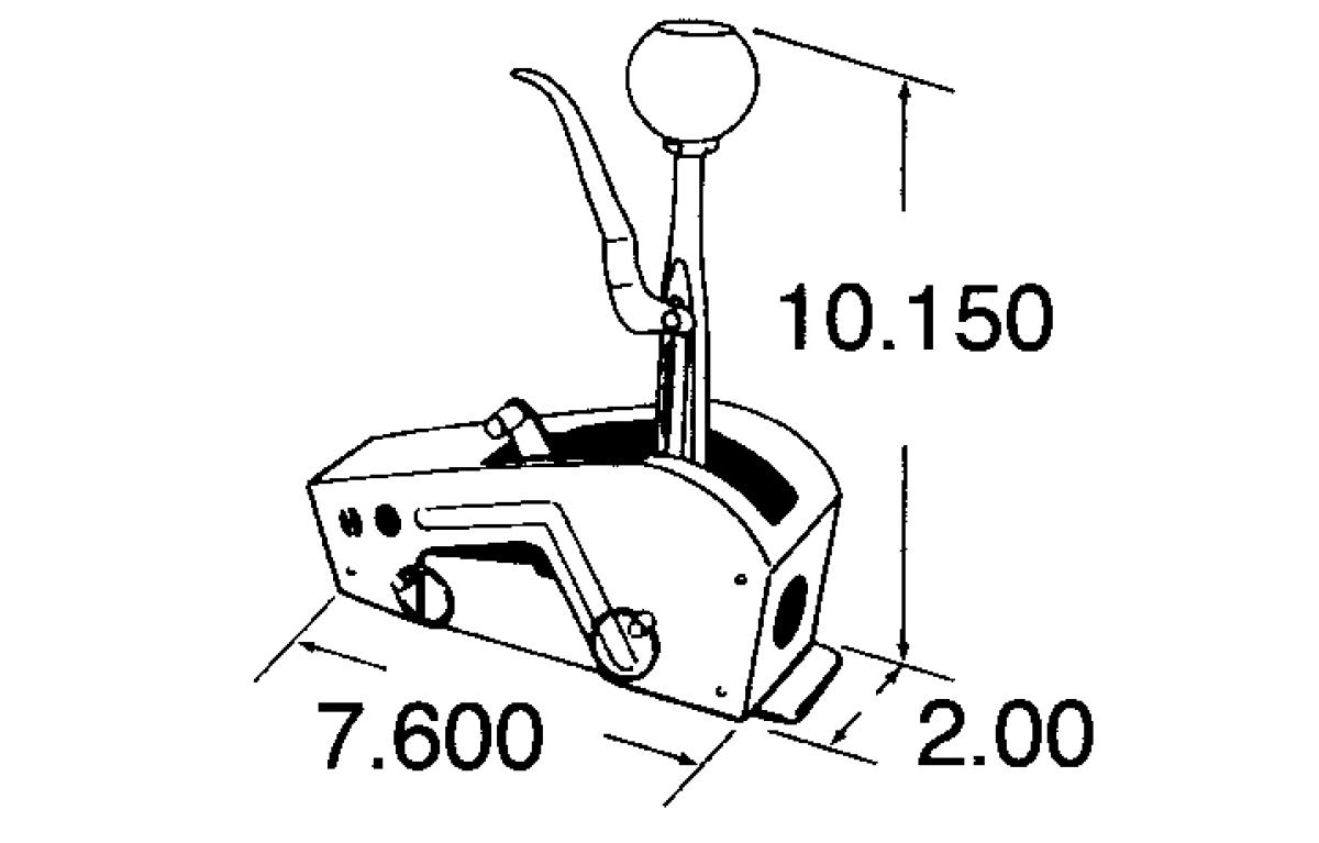 Hurst 3160009 Quarter Stick-Ford/Chry/Amc