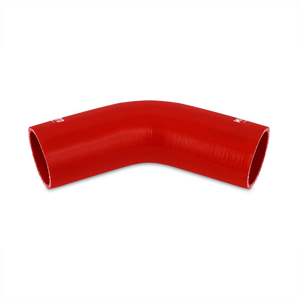 Mishimoto 45 Degree Coupler - 4" Red - MMCP-4045RD