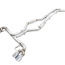 AWE Track Edition Exhaust for G20 M340i - Chrome Silver Tips (2019+ 3 Series) - 3020-42078
