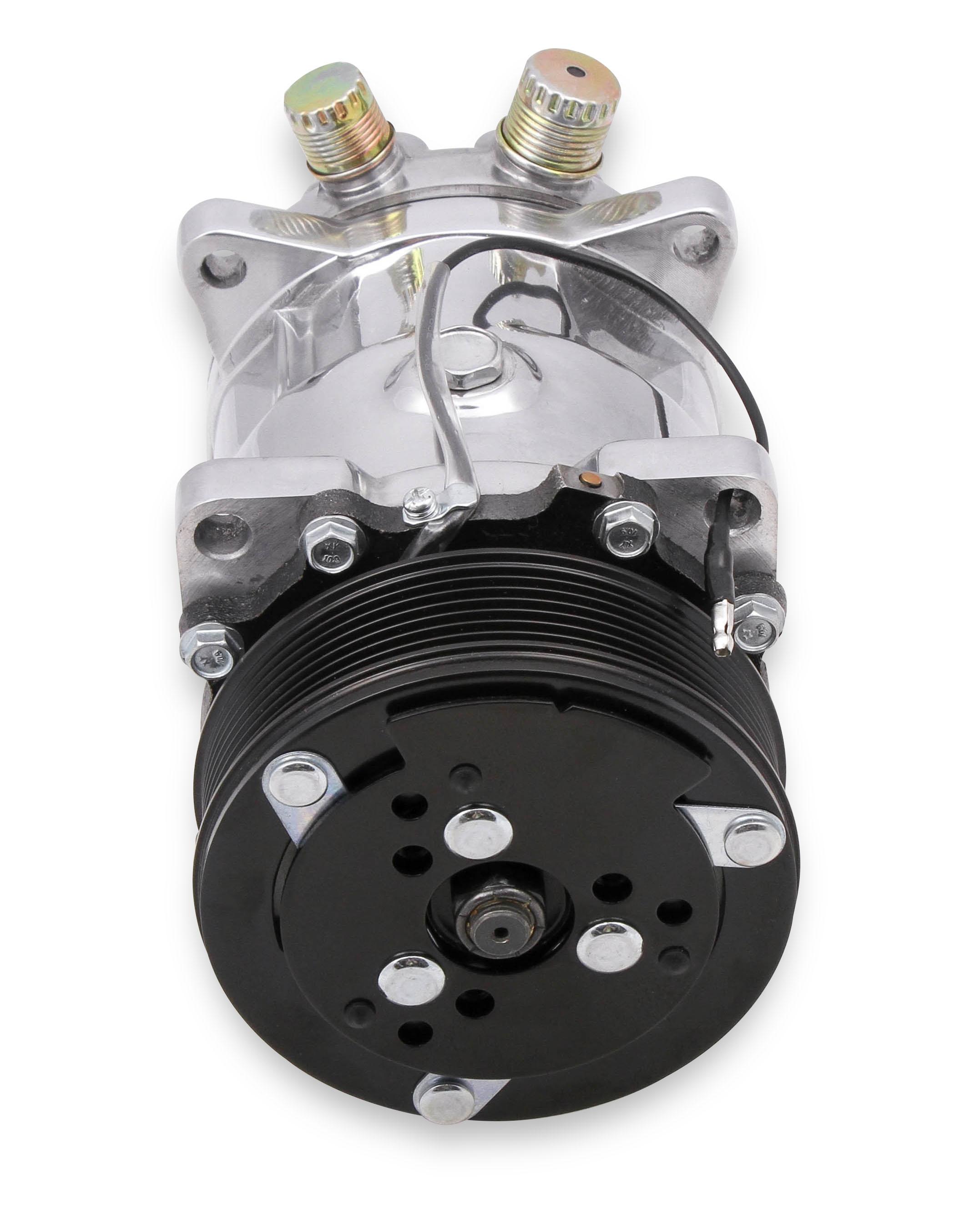 Holley SD508 A/C Compressor.  - 199-105