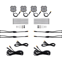 Diode Dyamics Rock Light - Amber/White-  M8 Add-On 4-Pack