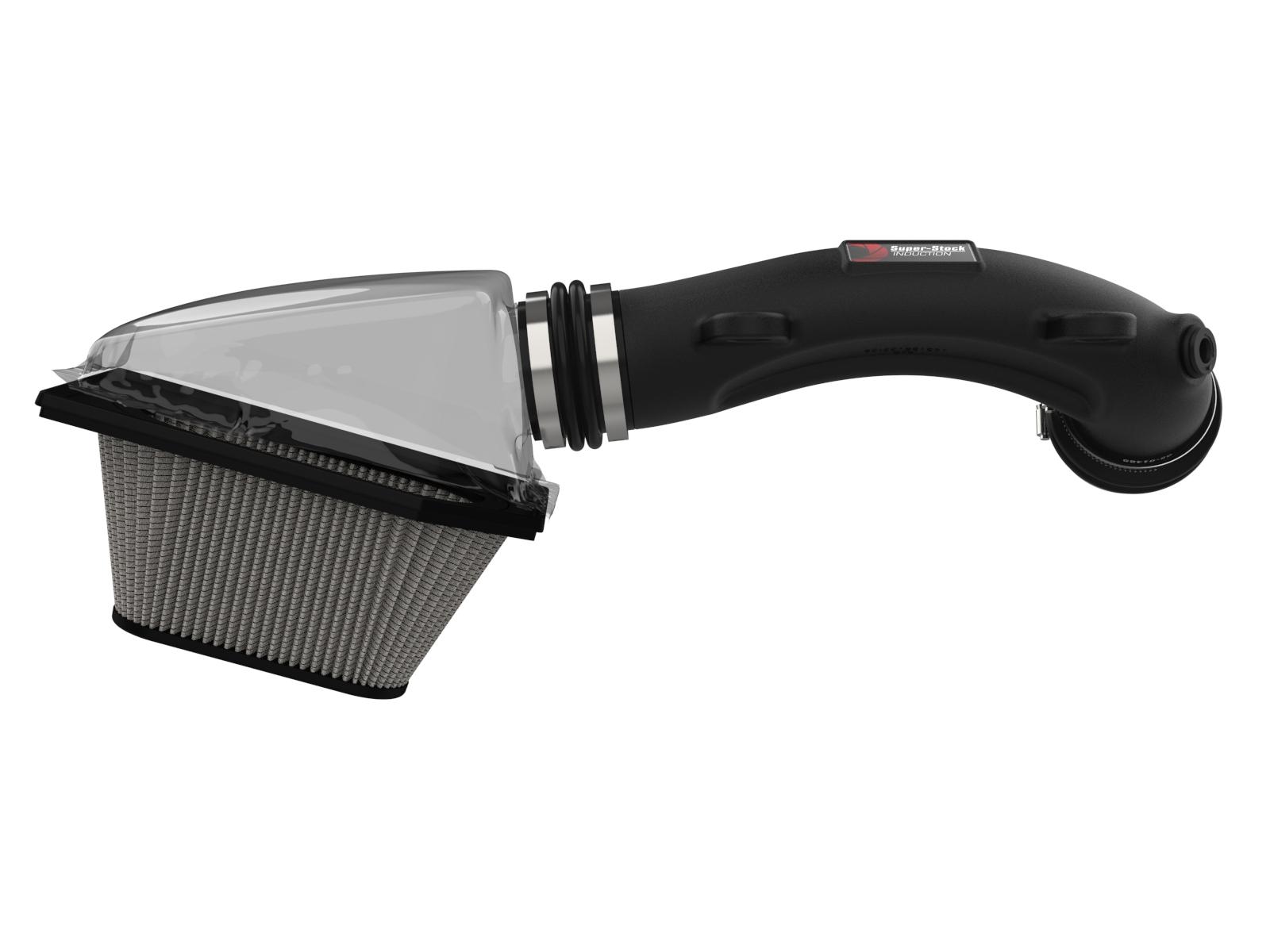 AFE Super Stock Induction System w/ Pro DRY S Media (2018-2021 Wrangler, Wrangler) - 55-10010D