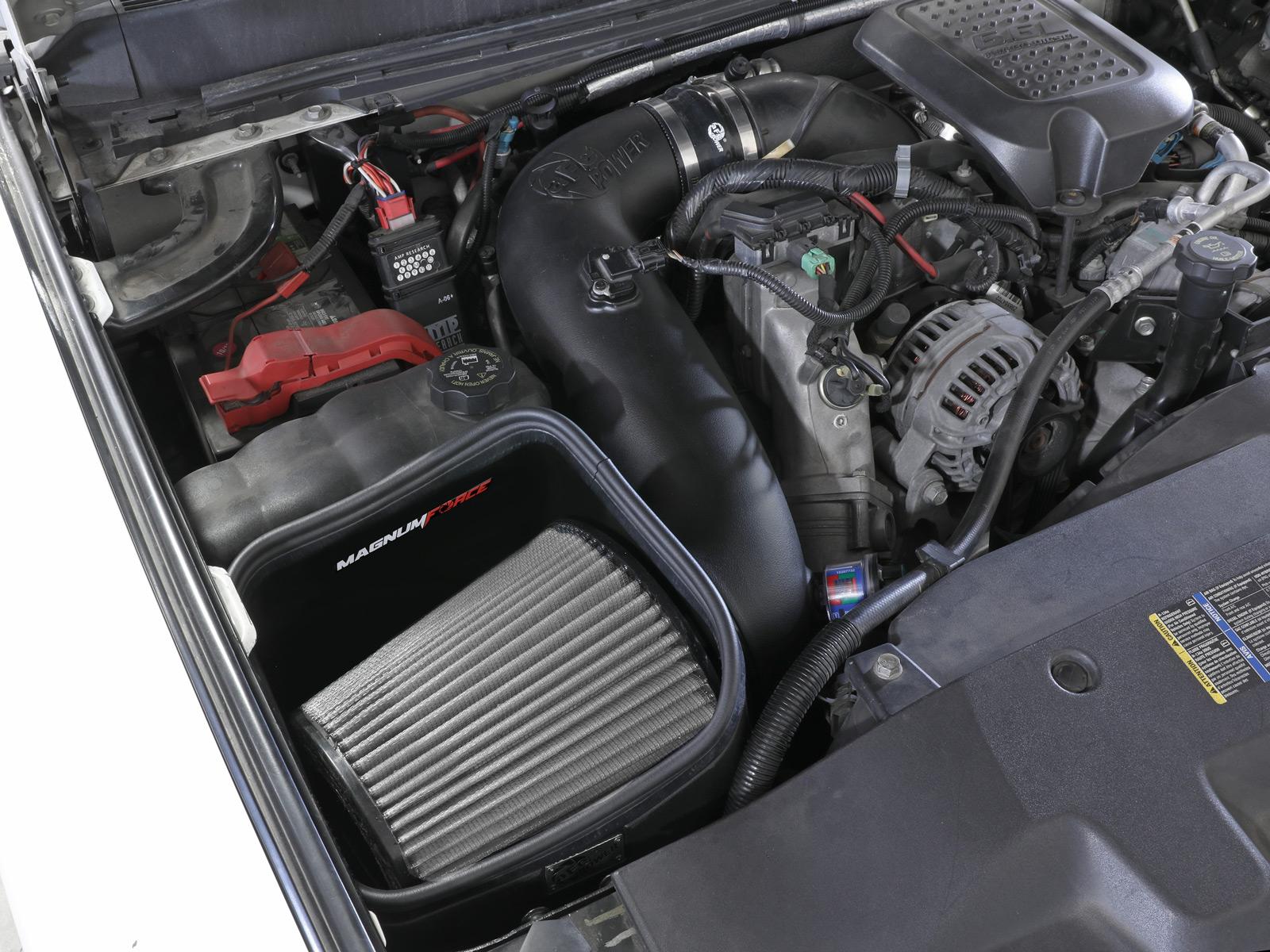 aFe Magnum FORCE Stage-2 Cold Air Intake System w/Pro DRY S Filter (GM Diesel Trucks 07.5-10 V8-6.8L (td) LMM) - 54-13065D