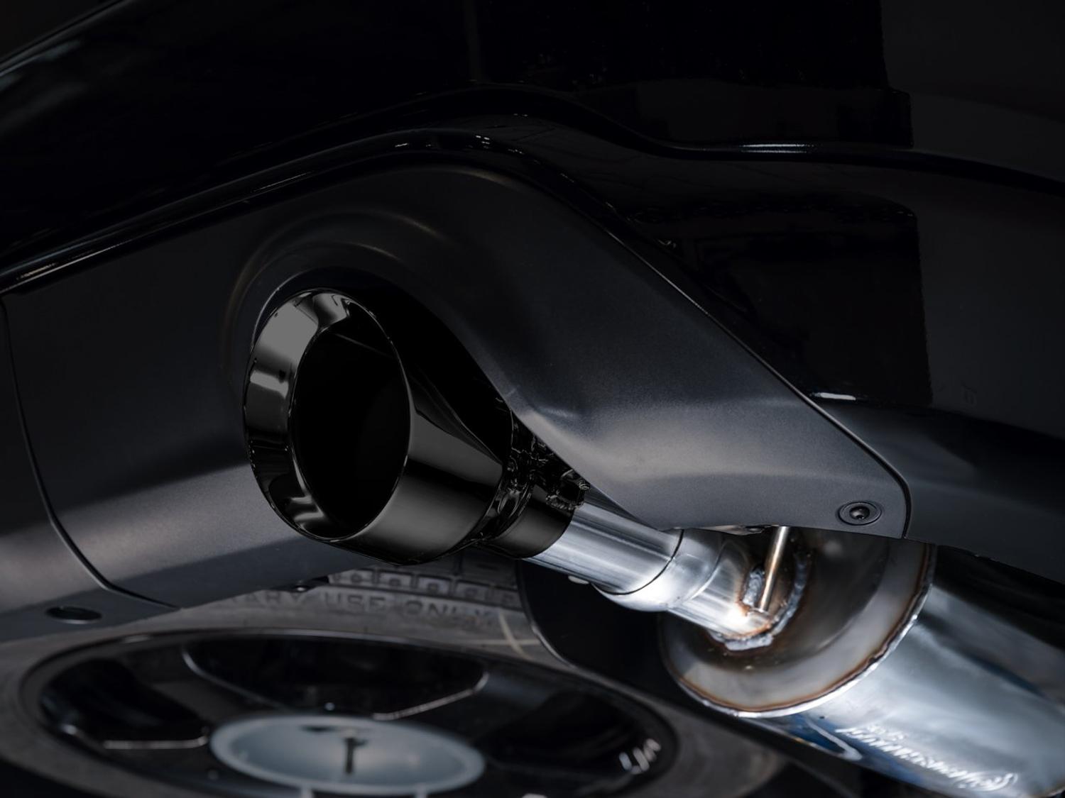 AWE Touring Edition Exhaust - Diamond Black Tips (2018-2023 Dodge Durango 6.4L / 6.2L SC) - 3015-33952