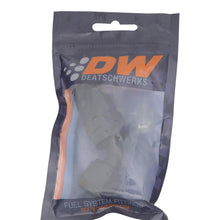 DeatschWerks 6 AN Female Flare Swivel 60-Degree Hose End CPE, Anodized Matte Black - 6-02-0819-B
