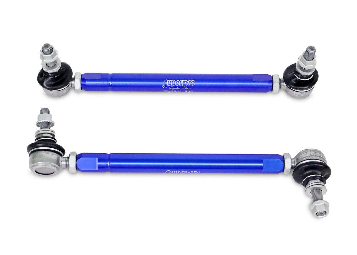 SuperPro HD Adjustable End Link Set (10mm Studs  254mm to 305mm) - TRC10200