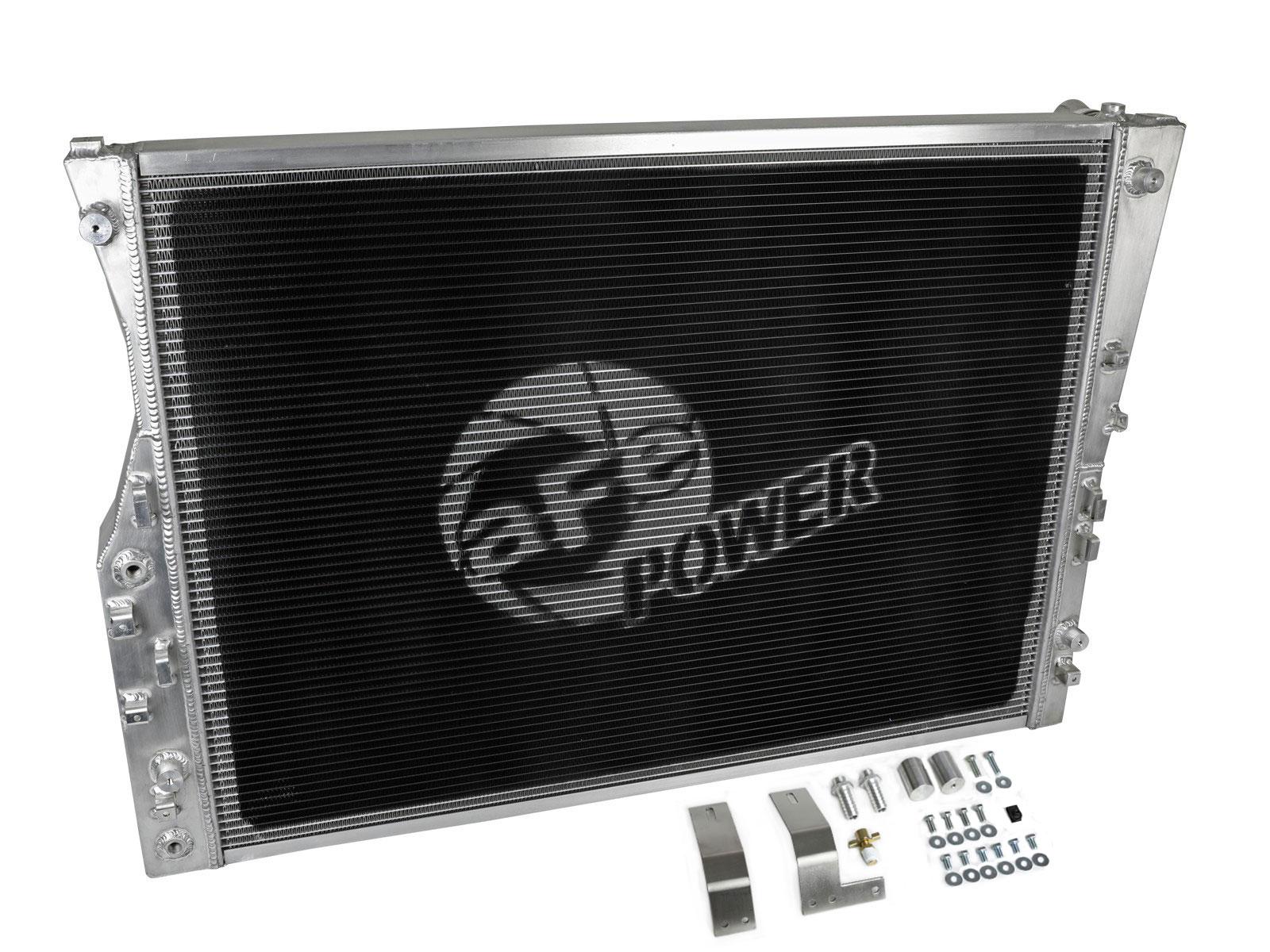 AFE BladeRunner Street Series High Capacity Aluminum Radiator (2008-2010 F-250 Super Duty, F-350 Super Duty) - 46-52091