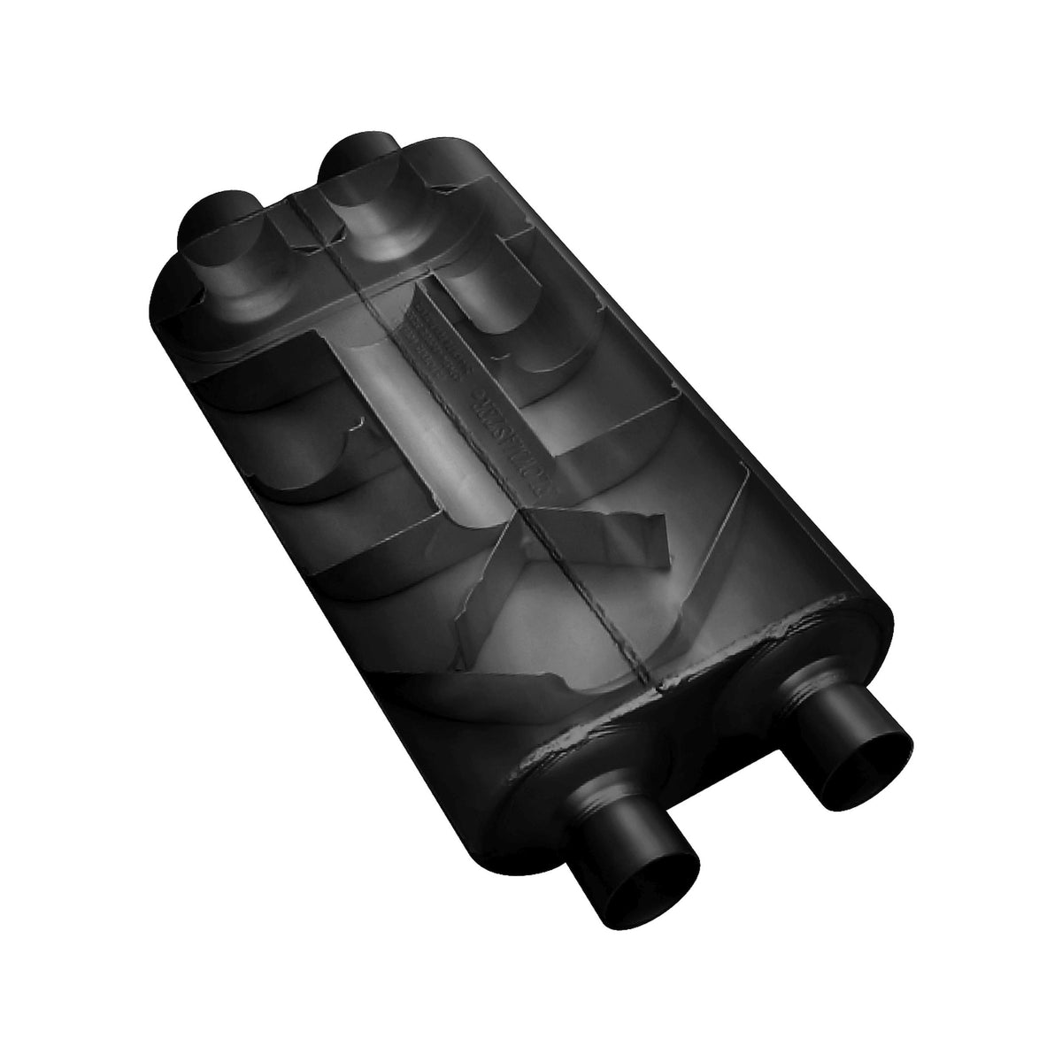 Flowmaster 50 Big Block Muffler - 3.00 Dual In / 3.50 Offset Out - Mild Sound