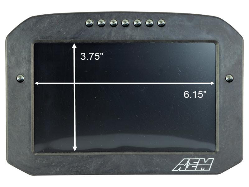 AEM Flat Panel Display Kit, Cd-7Lg Carbon - 30-5703F