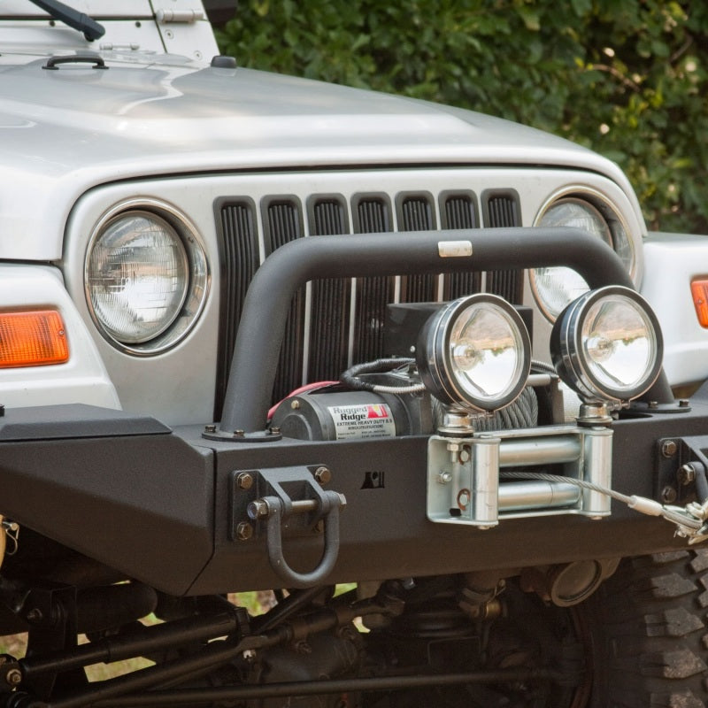 Rugged Ridge Grille Insert Billet Style Black; 97-06 Jeep Wrangler Tj - 11401.03