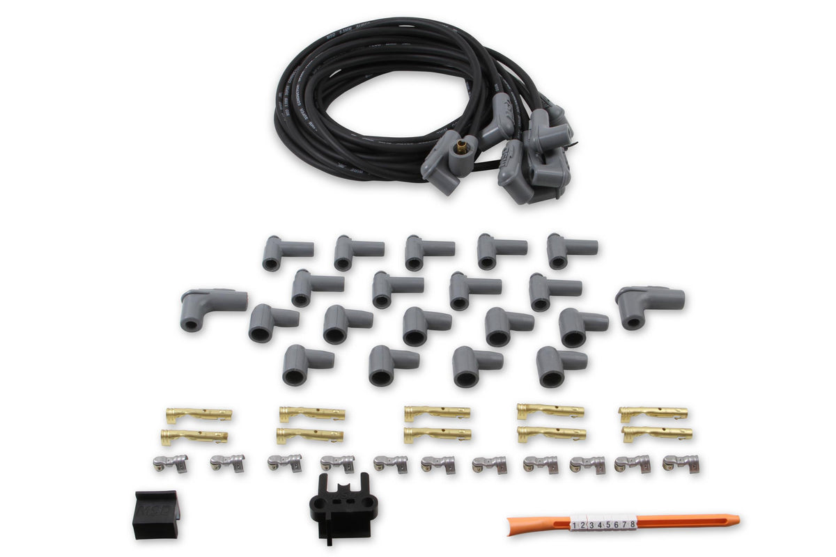 Black Super Conductor Universal 8 cyl. 90 Degrees.  - 31233