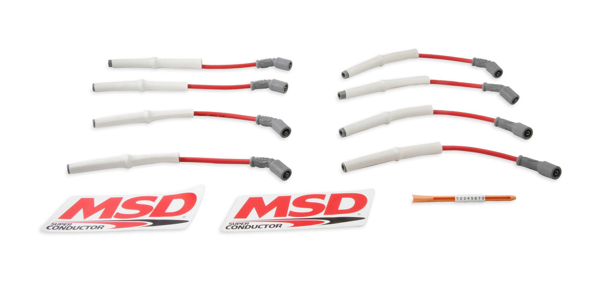 Msd 39849 Wire Set, Gm Truck, 8.1L With Hg, '01